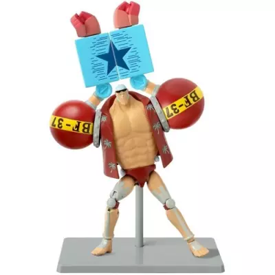 Figurine Anime Heroes Bandai One Piece Franky 17 cm - Miniature Personnage Figurine Anime Heroes Bandai One Piece Franky 17 cm - Miniature Personnage