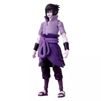 Figurine Anime Heroes 17 cm Sasuke Uchiwa Rinnegan/Mangekyo Sharingan - BANDAI Naruto Shippuden