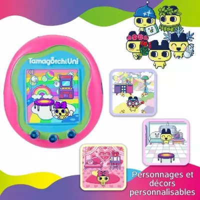 Tamagotchi Uni - Animal virtuel connecté avec bracelet montre