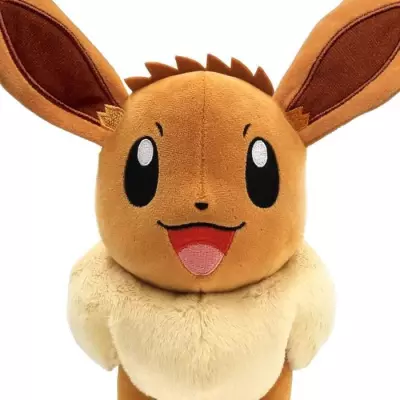 Peluche Pokémon Evoli 30 cm - Multicolore et Douce