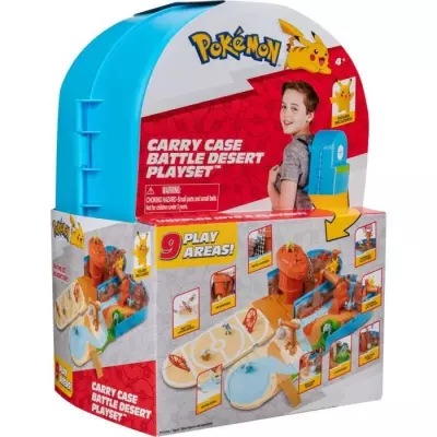 Sac à dos du dresseur Désert: Univers de jeu Pokémon transportable