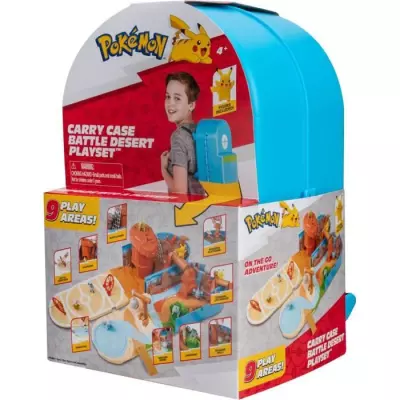 Sac à dos du dresseur Désert: Univers de jeu Pokémon transportable