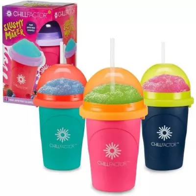 Mug granité Chillfactor Bandai: Couleur aléatoire - Avec paille