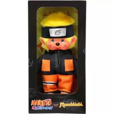 Peluche Monchhichi Naruto Shippuden 20 cm - Douce et adorable