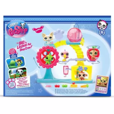 BANDAI - Littlest Pet Shop - Coffret Fun Factory - Ensemble de jeu BANDAI - Littlest Pet Shop - Coffret Fun Factory - Ensemble de jeu