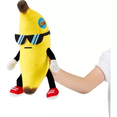 Peluche BANDAI Stumble Guys - Banana Guy 30 cm - Fun et doux Peluche BANDAI Stumble Guys - Banana Guy 30 cm - Fun et doux