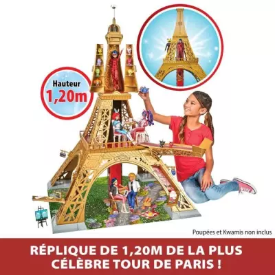 Playset deluxe Paris Miraculous - BANDAI - Plus de 1,20 m