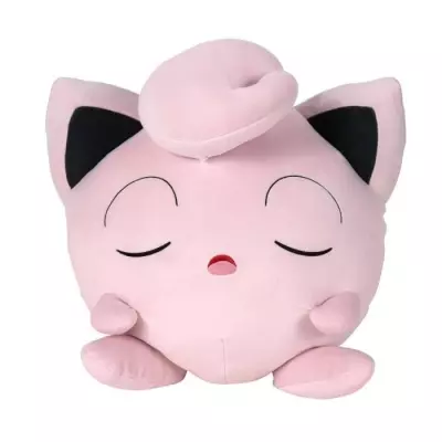 Peluche Pokémon Rondoudou (Jigglypuff) 40 cm - Douce et moelleuse Peluche Pokémon Rondoudou (Jigglypuff) 40 cm - Douce et moelleuse