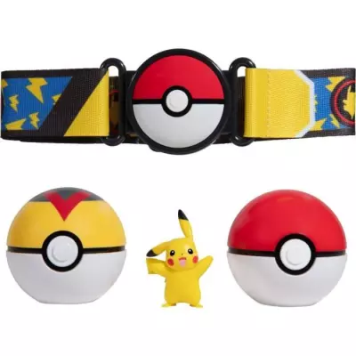 Ceinture Clip 'N' Go Pikachu Pokémon Day - BANDAI - Ensemble déguisement