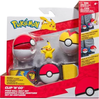 Ceinture Clip 'N' Go Pikachu Pokémon Day - BANDAI - Ensemble déguisement