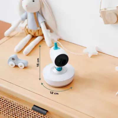Caméra Additionnelle Motorisée 360° pour Babyphone Vidéo Yoo Moov