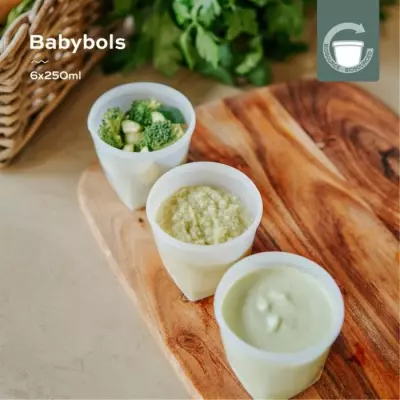 Boîtes conservation repas écologiques et pratiques - Lot de 6 - 250ml