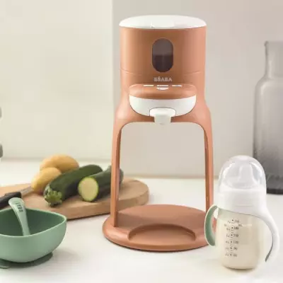 BEABA Bib expresso Terracotta, chauffe biberon pratique