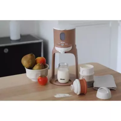 BEABA EXCLUSIVITE: Préparateur-chauffe biberon/petits pots, Pralin
