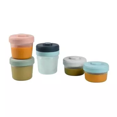 Set repas Béaba 1er Âge 6 portions clip - Compact et pratique