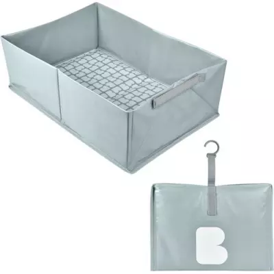 Baignoire pliable BEABA Pop Up Camele'o - Gris - Pratique dès la naissance