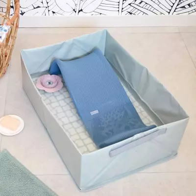 Baignoire pliable BEABA Pop Up Camele'o - Gris - Pratique dès la naissance