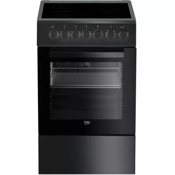 Beko FSS57100GAC four et cuisinière Electrique Céramique Anthracite