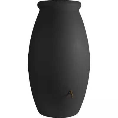 Récupérateur d'eau Jarre rotomoulé BELLI - 1000 L - Anthracite