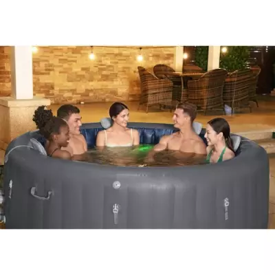 Spa gonflable BESTWAY Santorini - 5-7 places - avec LED ColorJet