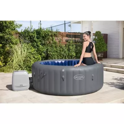 Spa gonflable BESTWAY Santorini - 5-7 places - avec LED ColorJet