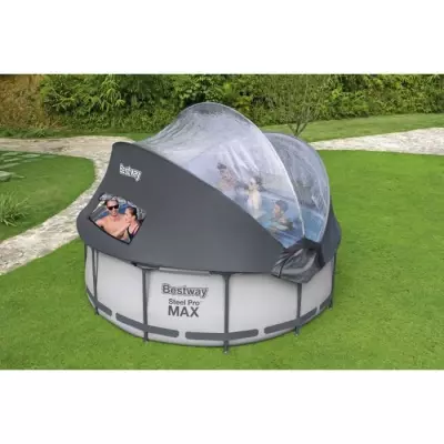 Kit Piscine Ronde 366cm - Steel Pro Max™ avec Pompe et Échelle