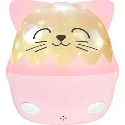 Veilleuse musicale sans fil BIGBEN - Chat mignon - 360° projection