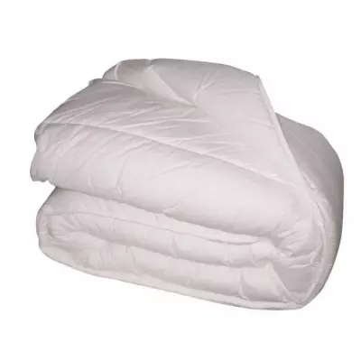 Couette extra chaude en microfibre BLANREVE 240x260 cm - Blanc