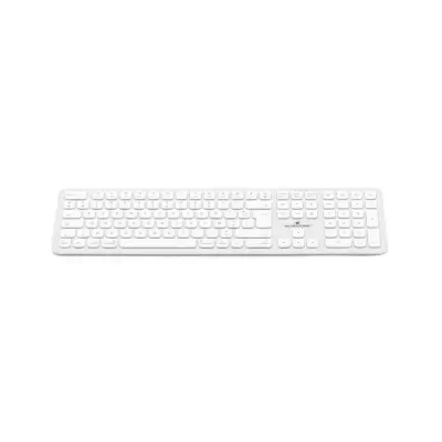 Clavier sans fil Bluetooth Bluestork pour Mac - Full size - Blanc