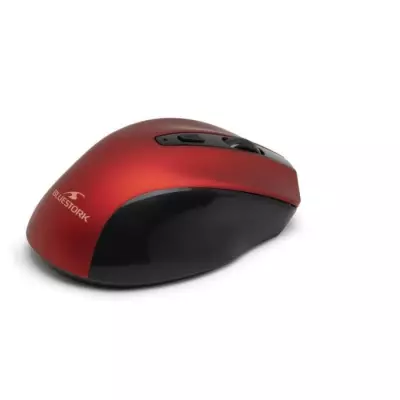 Souris Sans Fil Rouge BLUESTORK - Rechargeable - PC/MAC