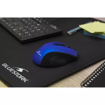 Souris Sans Fil Rechargeable BLUESTORK - Bleu - PC/MAC