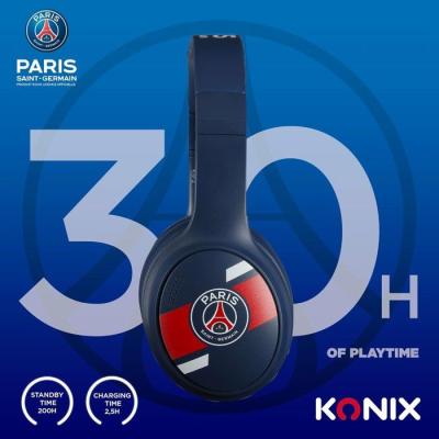 Casque audio - Sans fil - Konix - PSG - Bluetooth 5.3 PC, smartphones, tablettes - Microphone - Autonomie 25 h - Câble 3,5 mm - Casque audio - Sans fil - Konix - PSG - Bluetooth 5.3 PC, smartphones, tablettes - Microphone - Autonomie 25 h - Câble 3,5 mm -