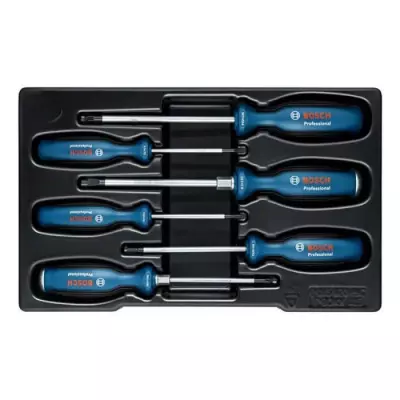 Ensemble de 6 tournevis Bosch Professional - Outil de qualité