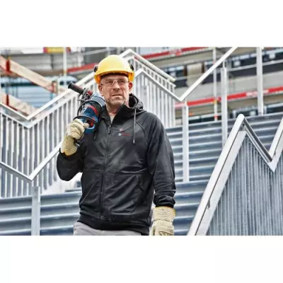 Veste chauffante Bosch Professional GHH 12+18V XA + GAA 12V-21 - Taille 2XL