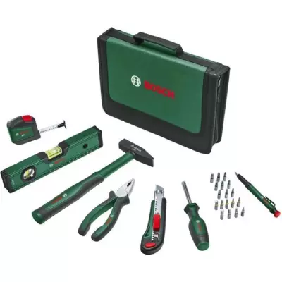 Ensemble d'outils Bosch 25 pièces - Universel et compact