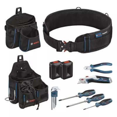 Ceinture porte-outils et set d'outils main Bosch Pro