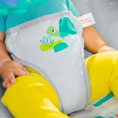 Transat BRIGHT STARTS Animaux avec Arche d'éveil - Vibrations apaisantes