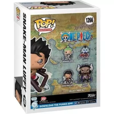 Figurine FUNKO POP Animation One Piece Snake-Man Monkey D. Luffy - 1 266