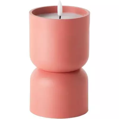 Lampe d'extérieur BRILLIANT LOVERE - Forme bougie - 3 W - Terre cuite