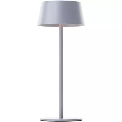 Lampe de table d'extérieur - BRILLIANT - PICCO - LED et solaire - Gris dépoli