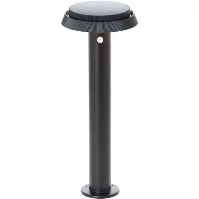 Lampe de jardin extérieure - BRILLIANT - ALVERO - LED et solaire - 4 W - Noir