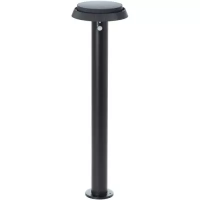 Potelet extérieur BRILLIANT ALVERO - LED et solaire - Détection de mouvement - Noir
