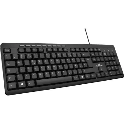 Clavier Filaire BLUESTORK MEDIAFIRST II Noir - Idéal pour votre ordinateur