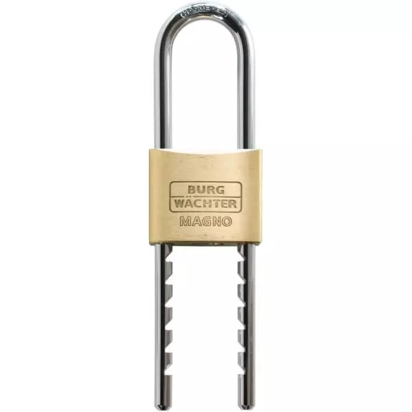 Cadenas en laiton massif - BURG WACHTER - 400 E HB 50 Flex SB - grande anse réglable - double verrouillage