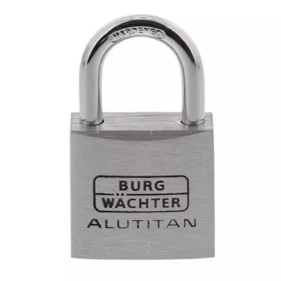 Protégez vos biens avec style - Set de 2 cadenas BURG WACHTER DUO 770 30 SB - 30 mm Alutitan ?️