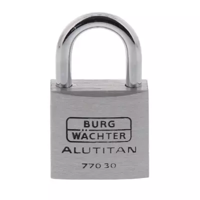 Protégez vos biens avec style - Set de 2 cadenas BURG WACHTER DUO 770 30 SB - 30 mm Alutitan ?️