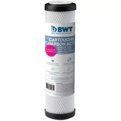 Filtre Cartouche BWT CARBOFILTER 93/4-10µm - Élimine fines particules - 