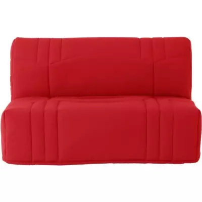 Banquette BZ DREAM Rouge 100% Coton - Couchage 140x190 cm