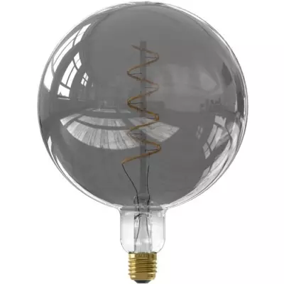 Ampoule LED E27 CALEX G200 SMART LED - Intensité variable - Titanium