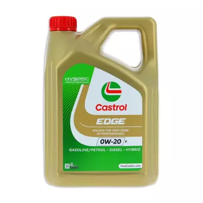 Huile moteur CASTROL EDGE 0W-20 V 4L - Performance ultime